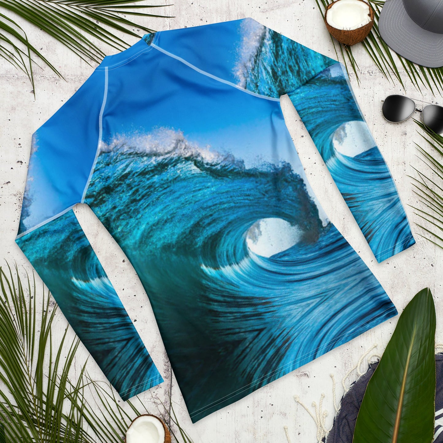 Men's Rash Guard | Men's Long Sleeve UPF 50+ Quick - Dry Shirt - PratSN