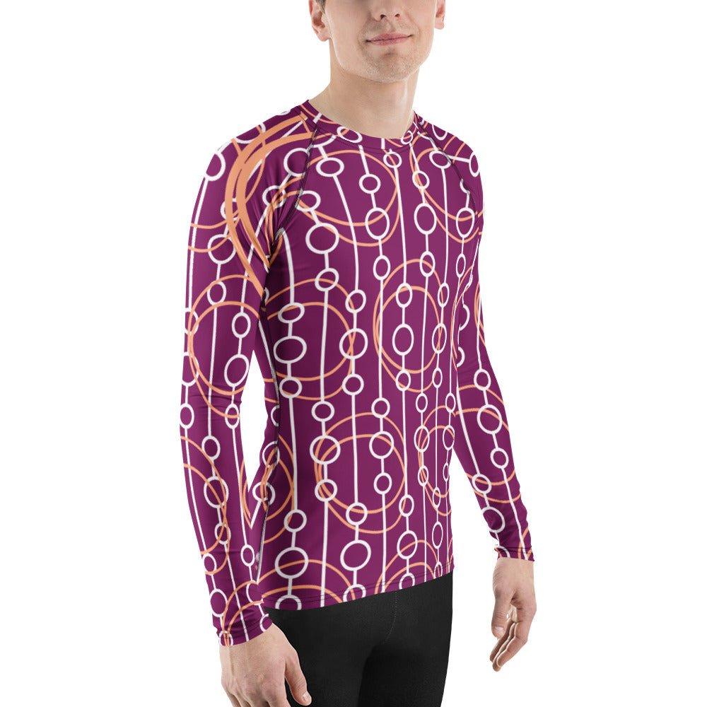 Men's Rash Guard | Men's Long Sleeve UPF 50+ Quick - Dry Shirt - PratSN