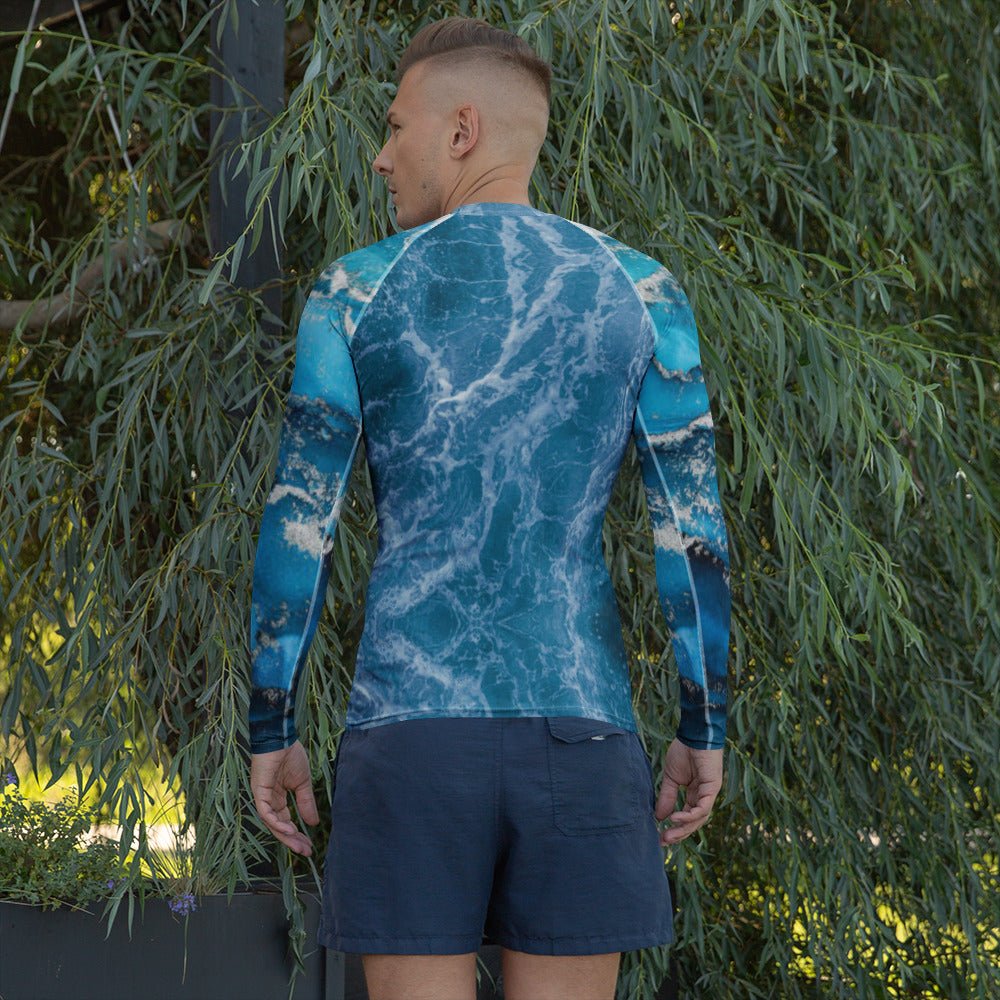 Men's Rash Guard | Men's Long Sleeve UPF 50+ Quick - Dry Shirt - PratSN