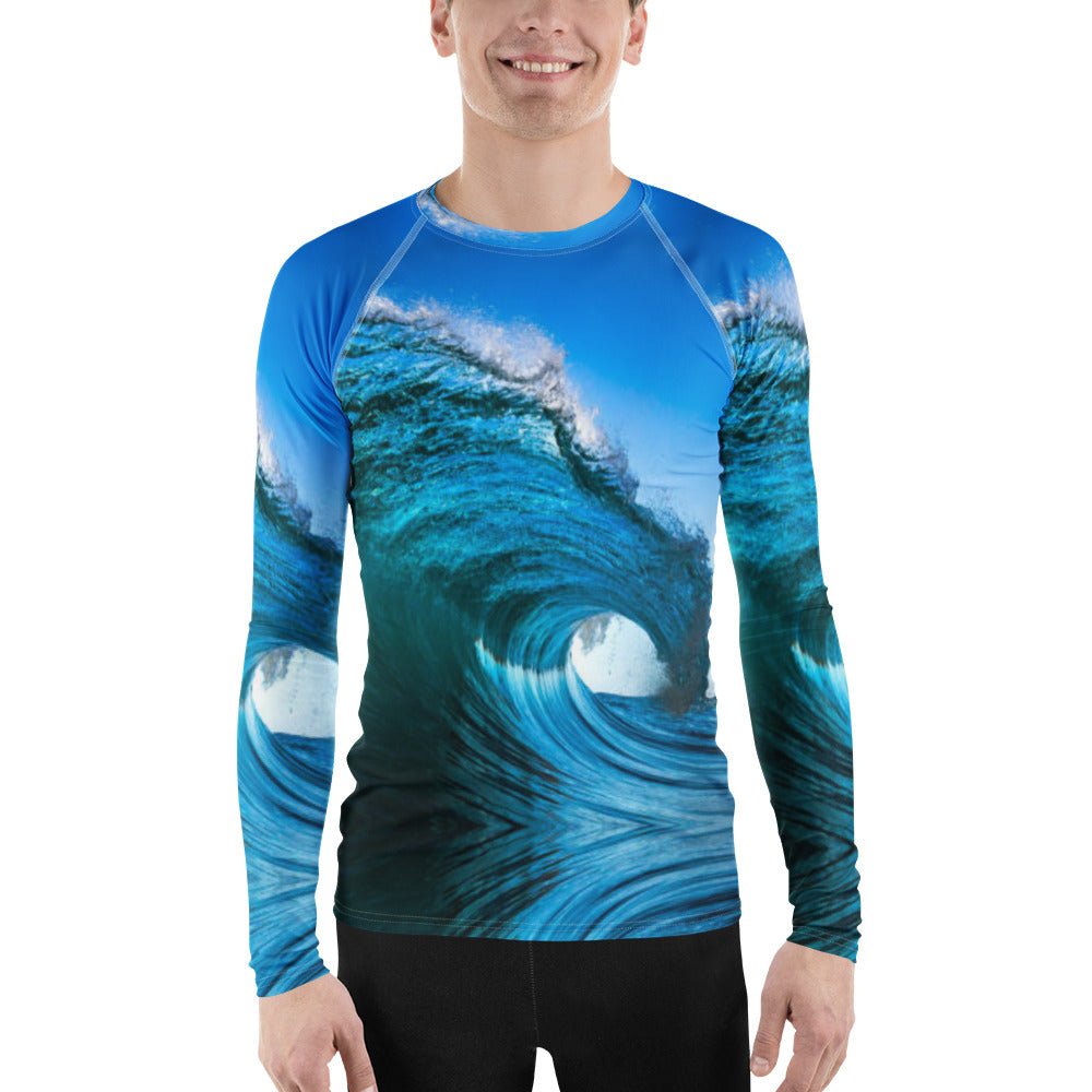 Men's Rash Guard | Men's Long Sleeve UPF 50+ Quick - Dry Shirt - PratSN