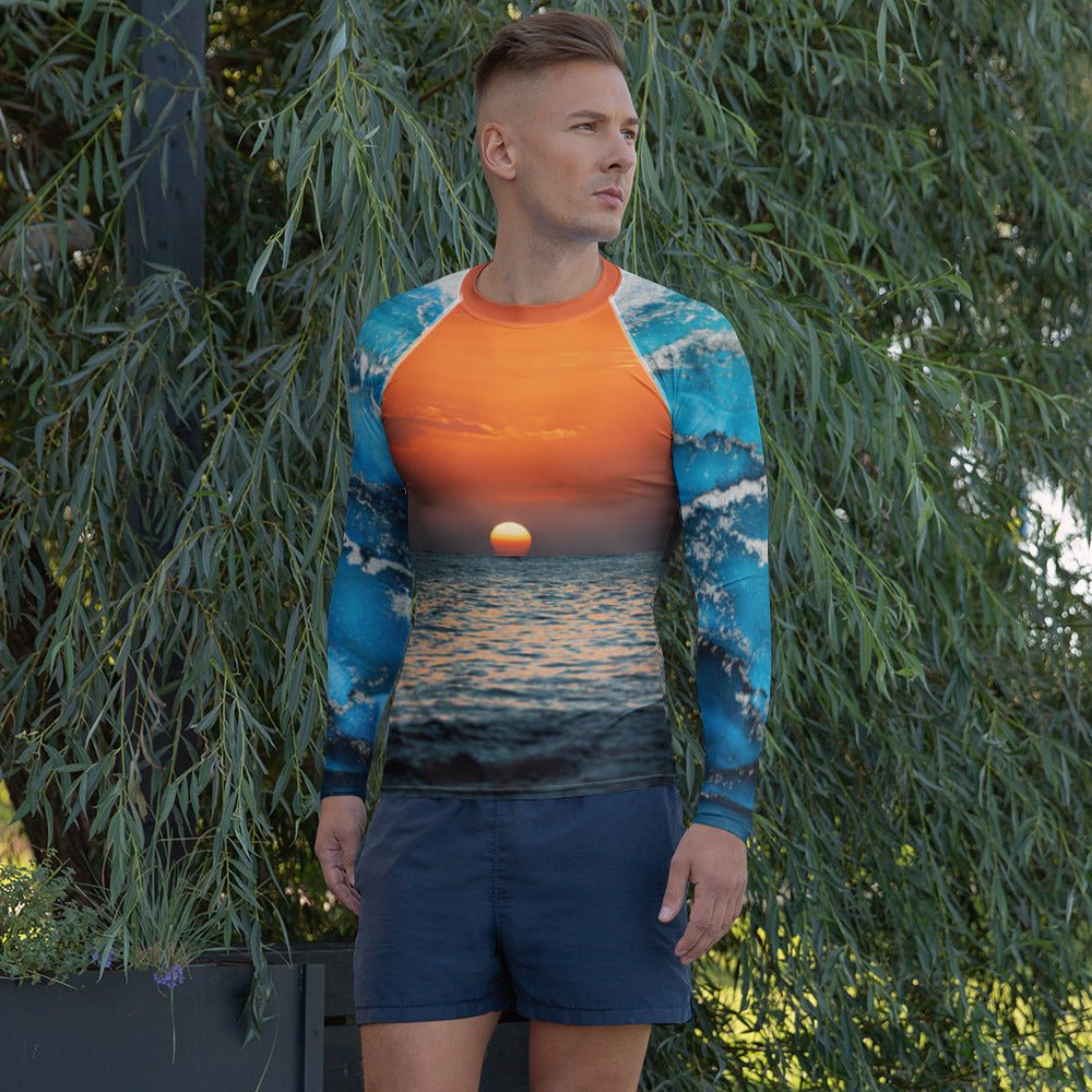 Men's Rash Guard | Men's Long Sleeve UPF 50+ Quick - Dry Shirt - PratSN