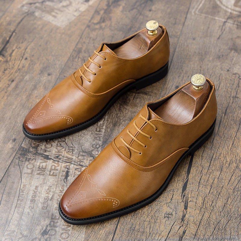 Men's Shoes Korean Style British Tide Shoes Casual Business - PratSN