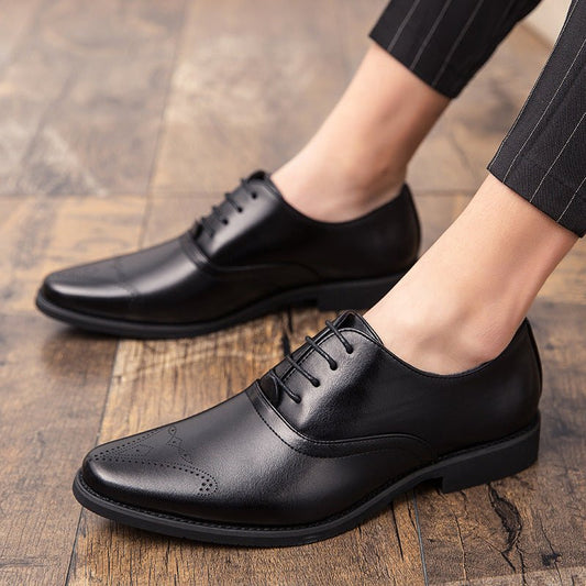 Men's Shoes Korean Style British Tide Shoes Casual Business - PratSN