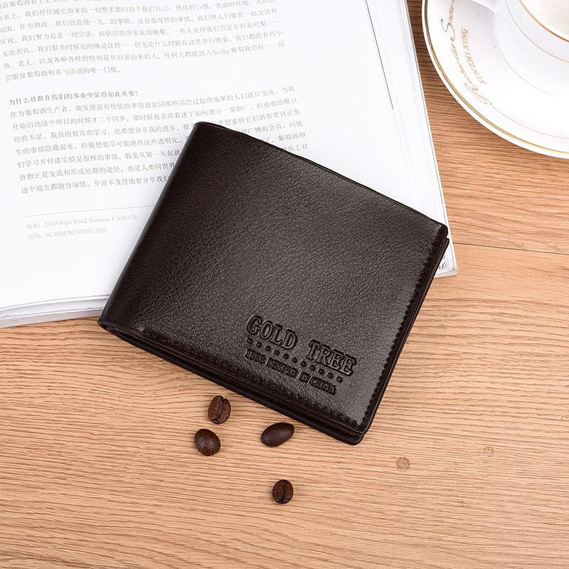 Men's Short Wallet Card Holder Change Cash Organizer Card Holder - PratSN