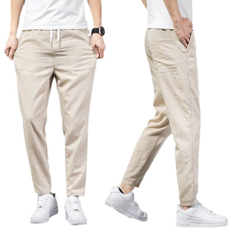 Men's Solid Color Clean Version Thin Pants - Perfect Choice for Summer - PratSN