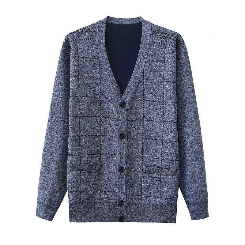Men's Spring And Autumn Long Sleeve Plus - sized Oversized Sweater - PratSN