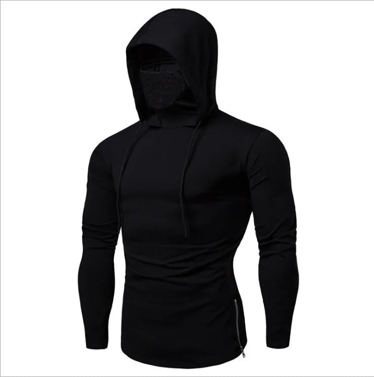 Men's Sweatshirts Hoodies Full Sleeve Casual Regular Tops Solid Sweatshirt Zipper Drawstring Top Slim Fit Autumn 2025 - PratSN