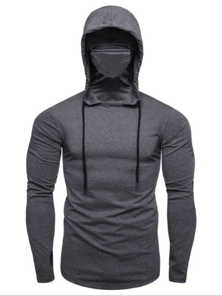 Men's Sweatshirts Hoodies Full Sleeve Casual Regular Tops Solid Sweatshirt Zipper Drawstring Top Slim Fit Autumn 2025 - PratSN