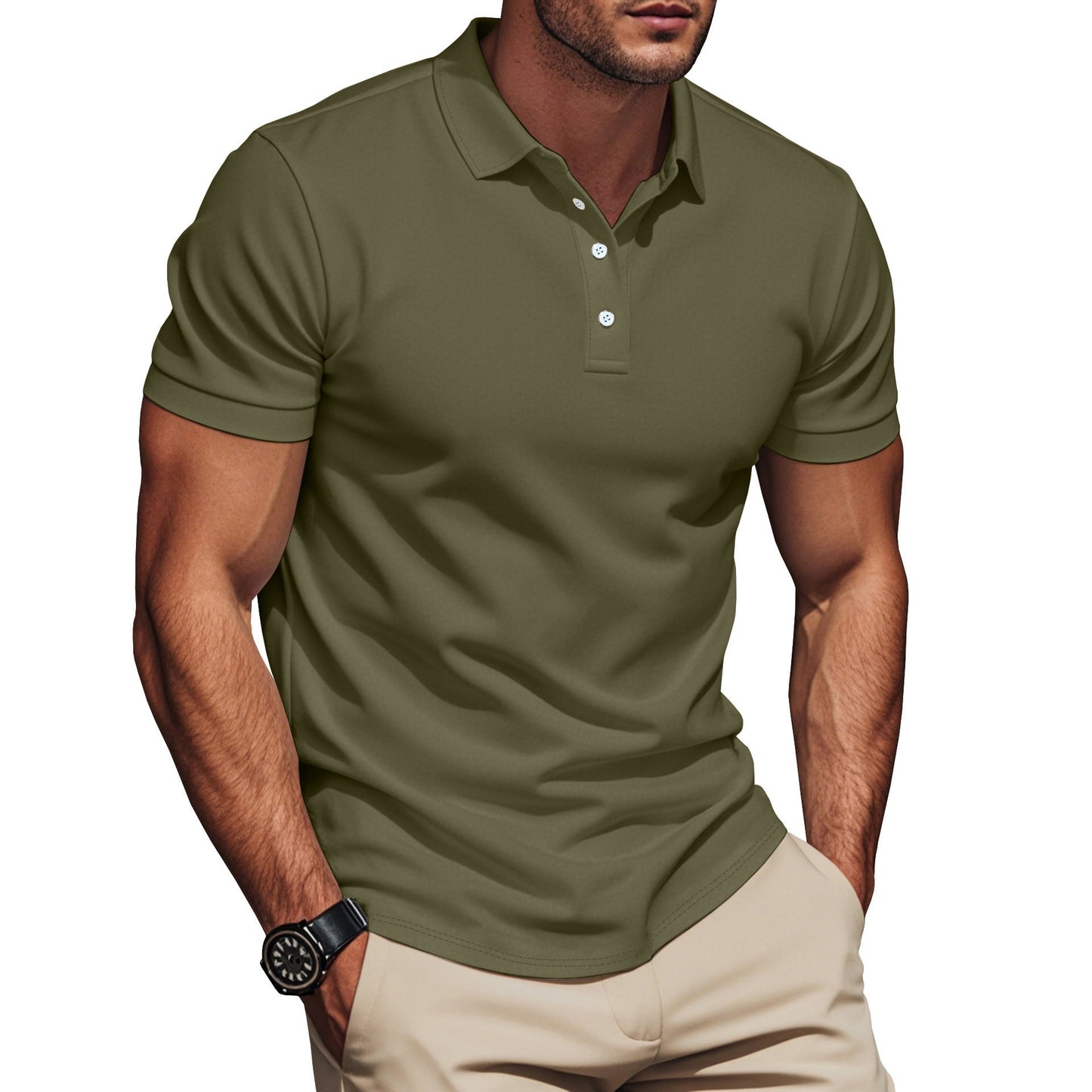 Men's T-shirt Casual British Style Summer Men's T-shirt - PratSN