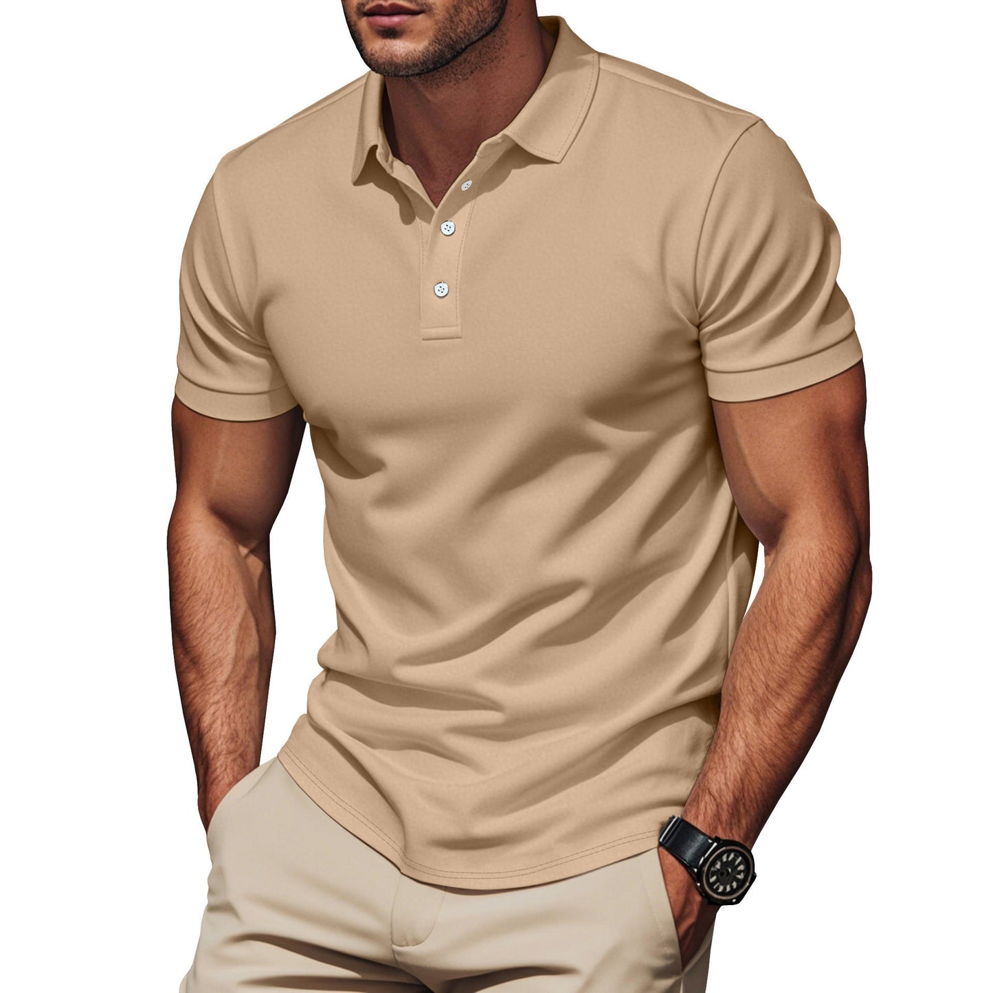 Men's T-shirt Casual British Style Summer Men's T-shirt - PratSN