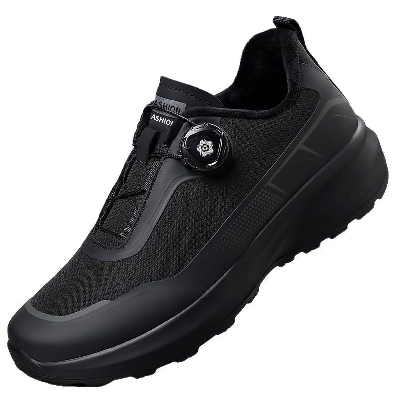 Men's Thick Bottom Rotating Button Sneaker - PratSN