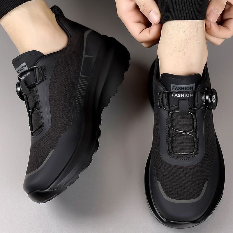 Men's Thick Bottom Rotating Button Sneaker - PratSN
