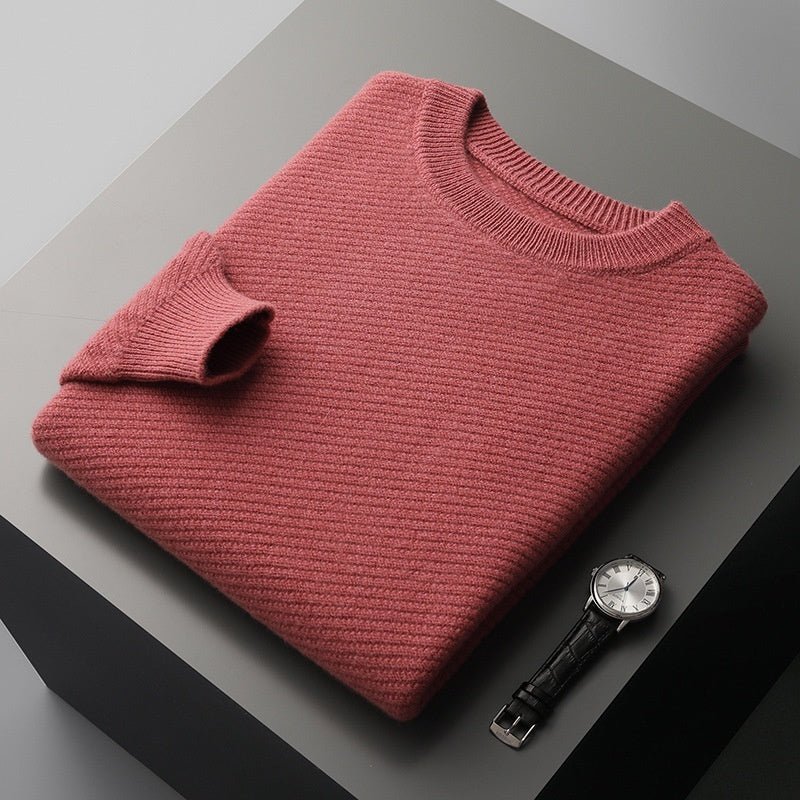 Men's Thickened Sweater Bottoming Sweater Loose - PratSN