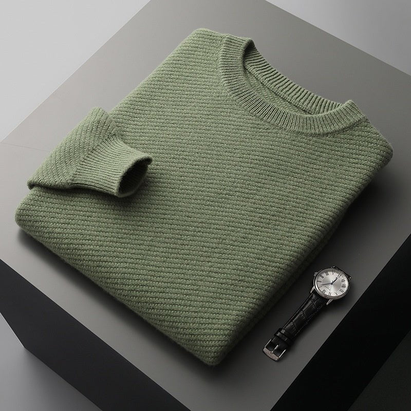 Men's Thickened Sweater Bottoming Sweater Loose - PratSN
