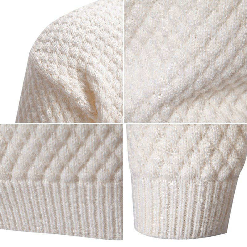 Men's Turtleneck Sweater Knitwear - PratSN