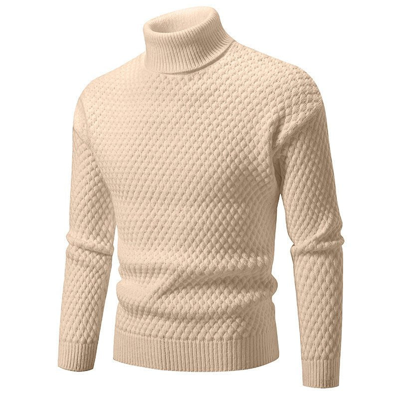 Men's Turtleneck Sweater Knitwear - PratSN