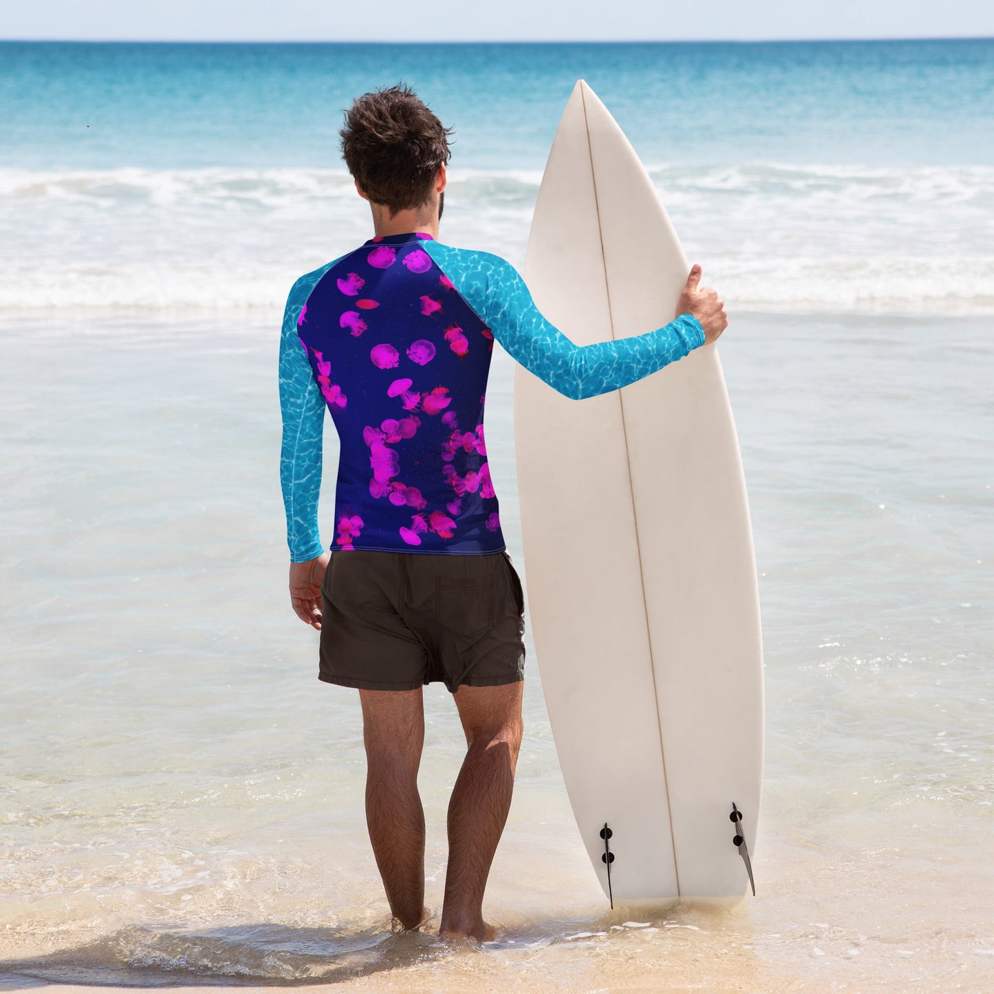 Men's UPF50+ Rash Guards Rash Guard - Men's Long - Sleeved Rash Guards - PratSN