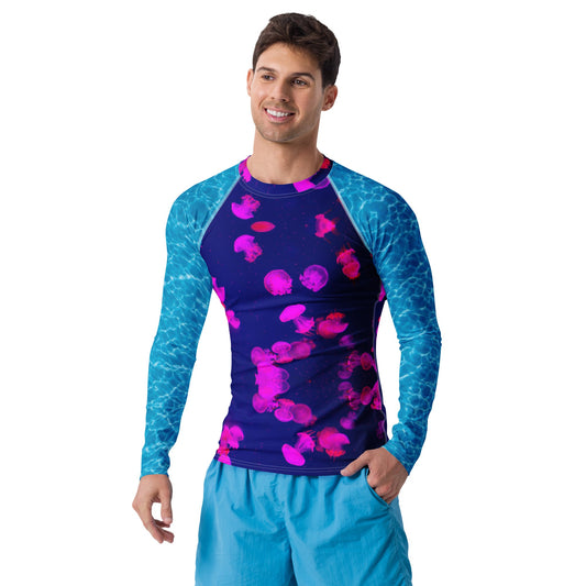 Men's UPF50+ Rash Guards Rash Guard - Men's Long - Sleeved Rash Guards - PratSN