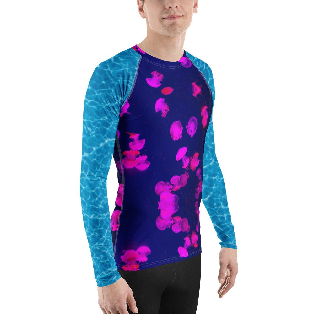 Men's UPF50+ Rash Guards Rash Guard - Men's Long - Sleeved Rash Guards - PratSN