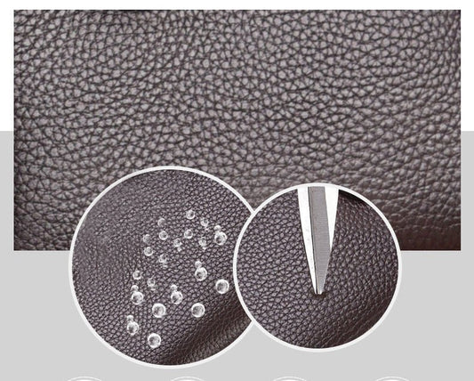 Men's Waterproof Leather Waist Bag - PratSN