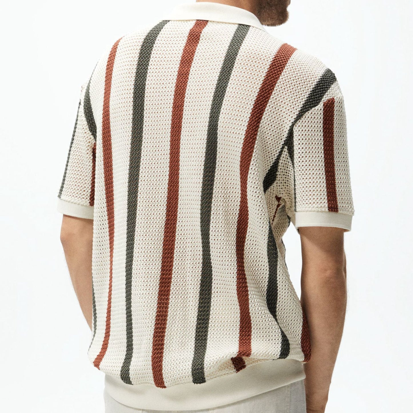 Men's Winter European And American Style Thick Needle Hollow Sweater - PratSN