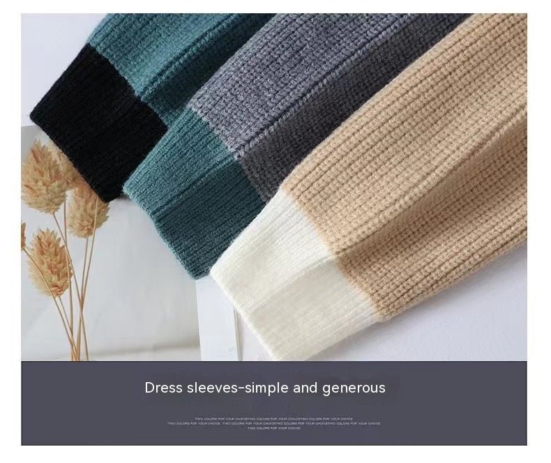 Men's Winter Loose And Idle Knitwear Sweater - PratSN