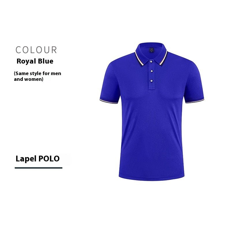 Mercerized Cotton Culture Lapel Short Sleeve - PratSN