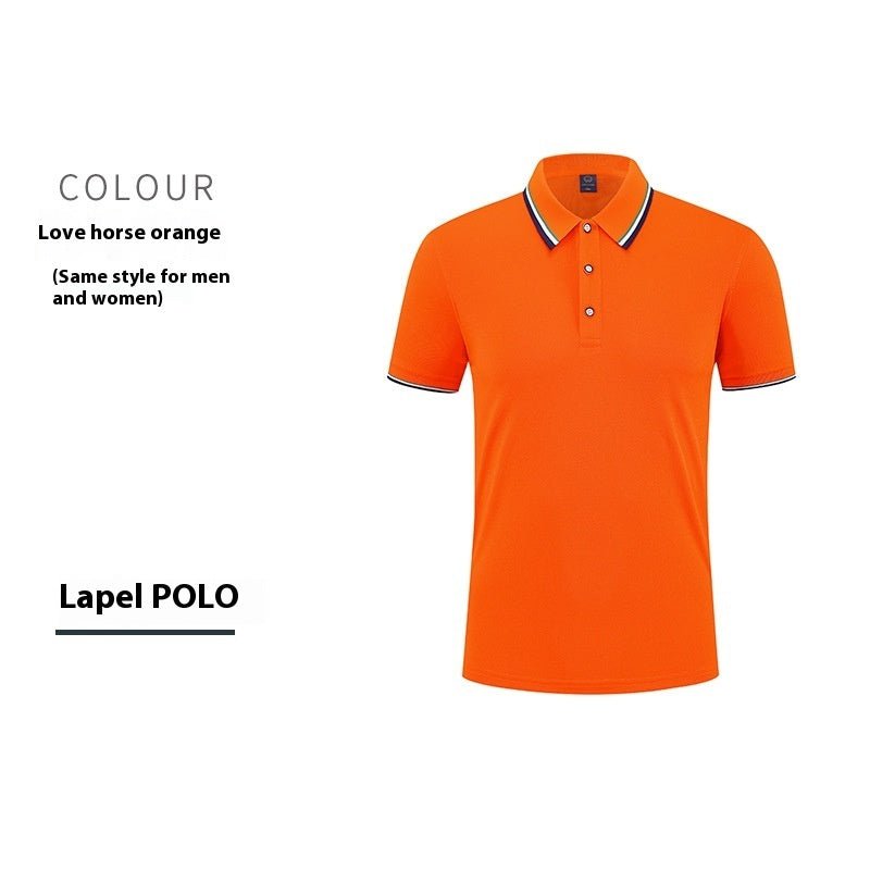 Mercerized Cotton Culture Lapel Short Sleeve - PratSN