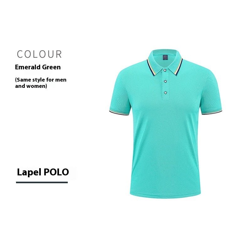 Mercerized Cotton Culture Lapel Short Sleeve - PratSN