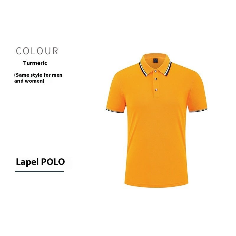 Mercerized Cotton Culture Lapel Short Sleeve - PratSN