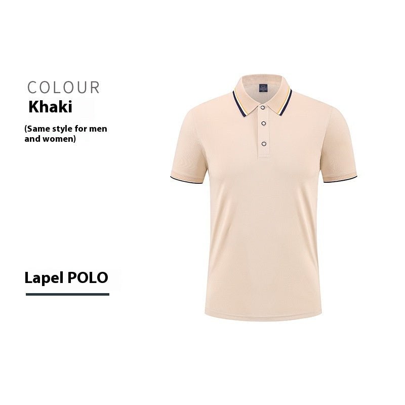 Mercerized Cotton Culture Lapel Short Sleeve - PratSN