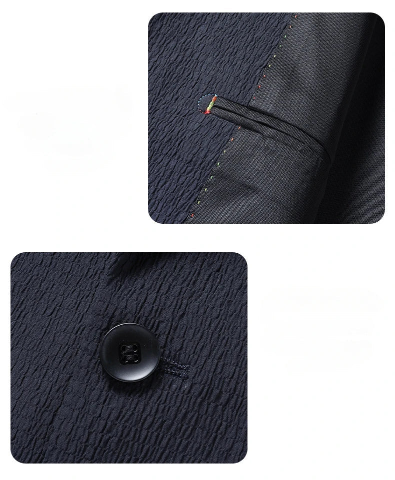 New Arrival Fashion Suepr Large High End Bubble Wrap for Men's Oversized Thin Single Jacket Suit Plus Size XL 2XL3XL4XL5X 6XL7XL - PratSN