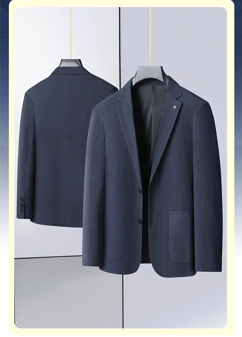 New Arrival Fashion Suepr Large High End Bubble Wrap for Men's Oversized Thin Single Jacket Suit Plus Size XL 2XL3XL4XL5X 6XL7XL - PratSN