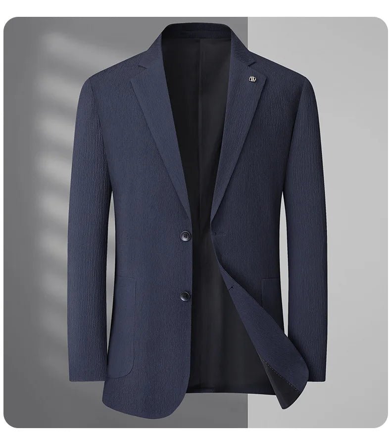 New Arrival Fashion Suepr Large High End Bubble Wrap for Men's Oversized Thin Single Jacket Suit Plus Size XL 2XL3XL4XL5X 6XL7XL - PratSN