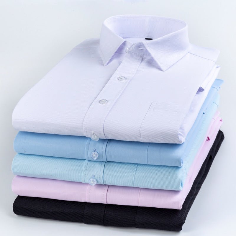 New Business Striped Spring And Autumn Men's Long - sleeved Shirt - PratSN
