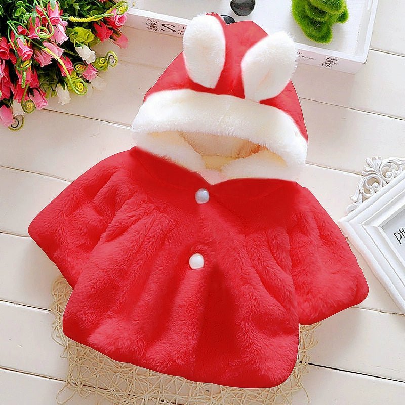 New Rabbit Ear 1 - 2 Years Old Infants Children's Cloak - PratSN