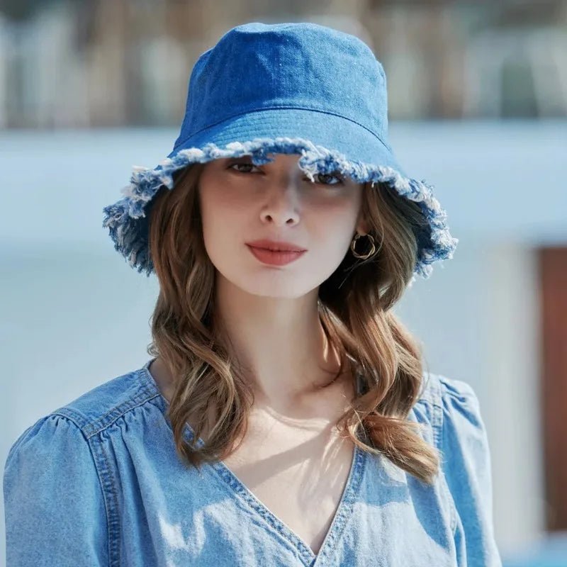 New Spring/Summer Fisherman Hat, Sun Hat, Casual and Fashionable, Suitable for Travel, Protects Against Uv Rays Hats - PratSN