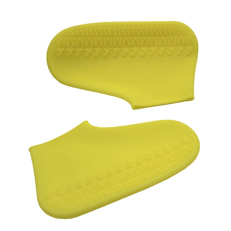Non - slip thick silicone rain shoe cover - PratSN