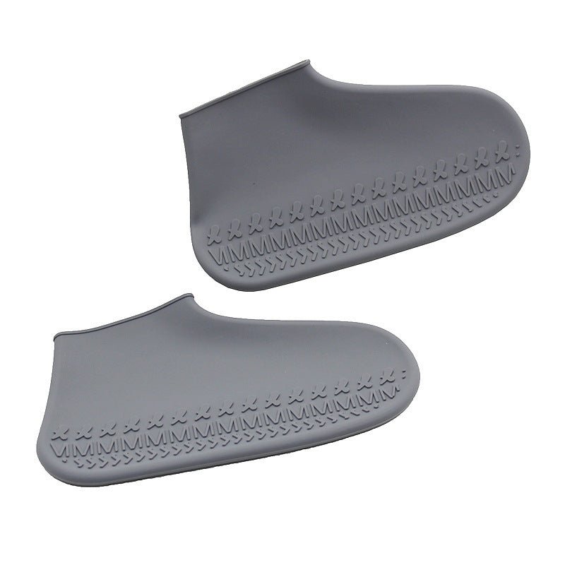 Non - slip thick silicone rain shoe cover - PratSN