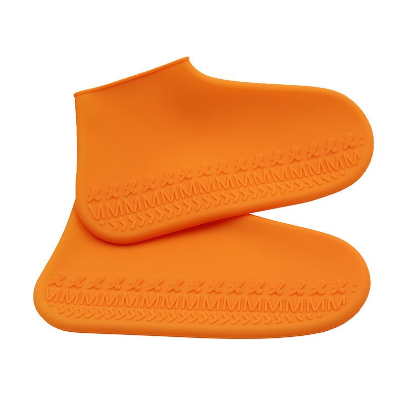 Non - slip thick silicone rain shoe cover - PratSN