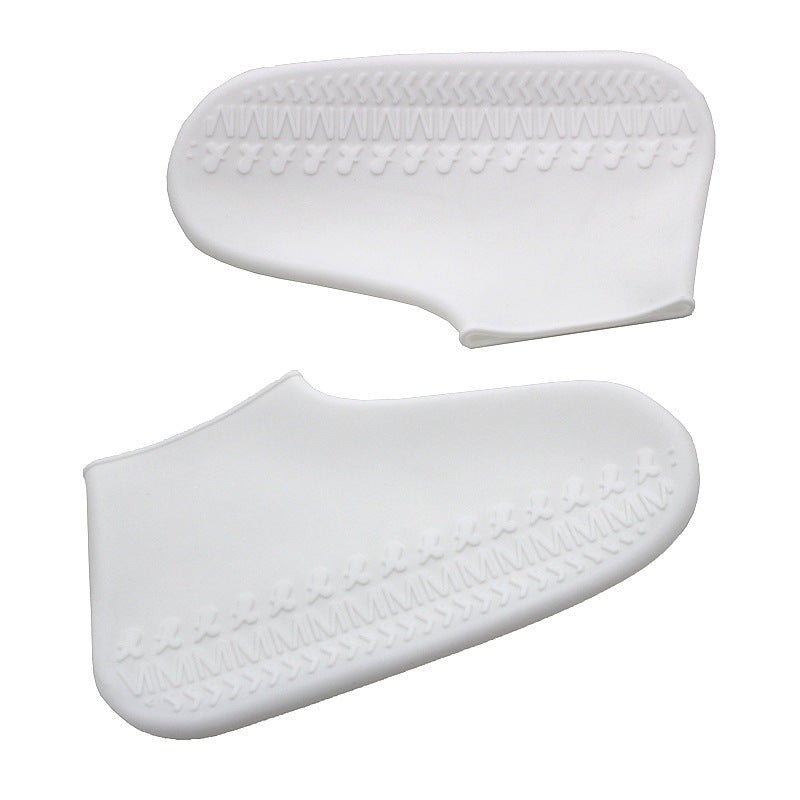 Non - slip thick silicone rain shoe cover - PratSN