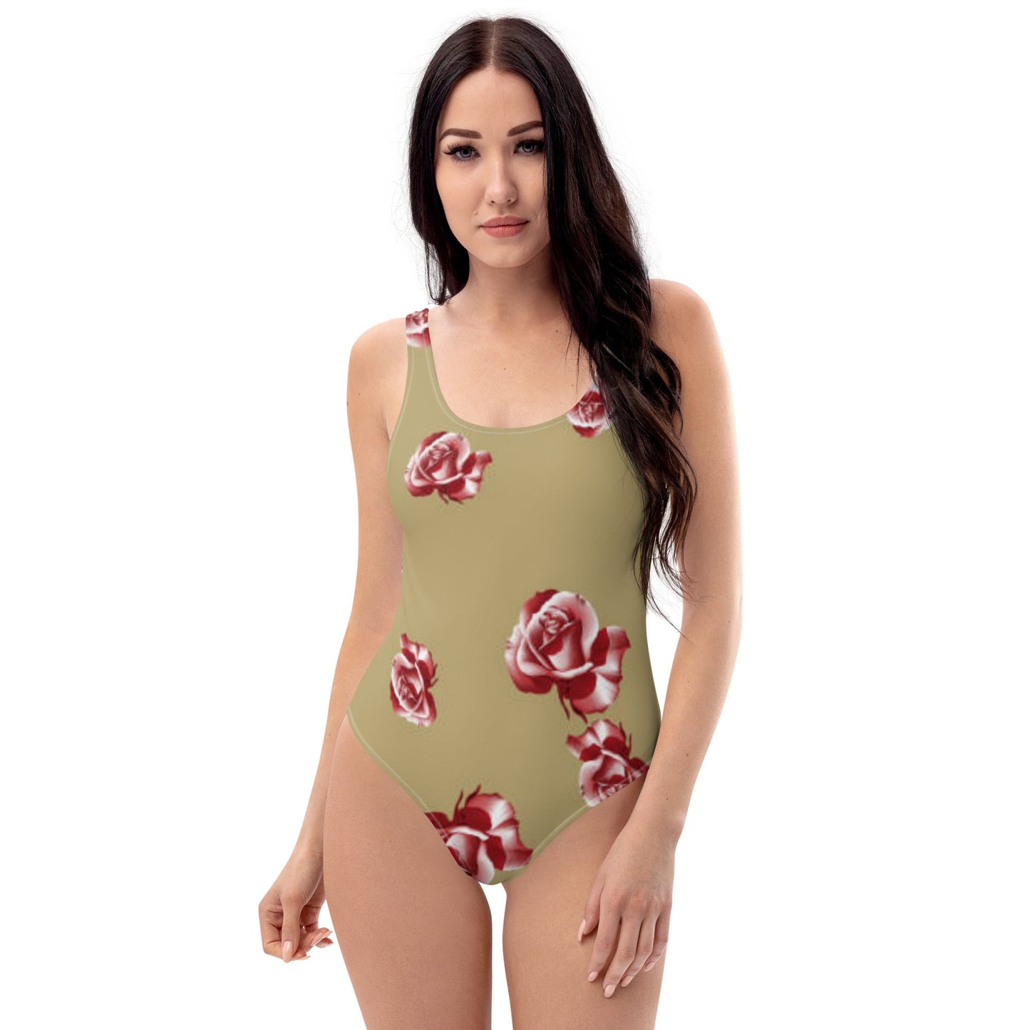 One - Piece Swimsuit, Floral Women's Swimsuit, Swimwear, Bathing Suit, Outfit Swimsuit, Beachwear, Bathing Suit - PratSN