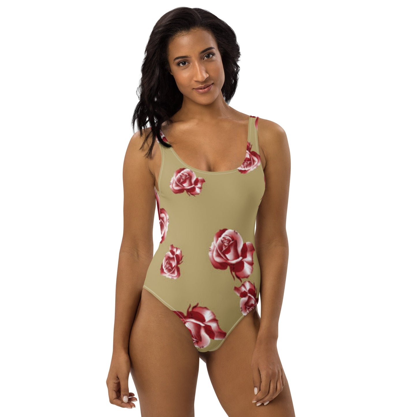 One - Piece Swimsuit, Floral Women's Swimsuit, Swimwear, Bathing Suit, Outfit Swimsuit, Beachwear, Bathing Suit - PratSN