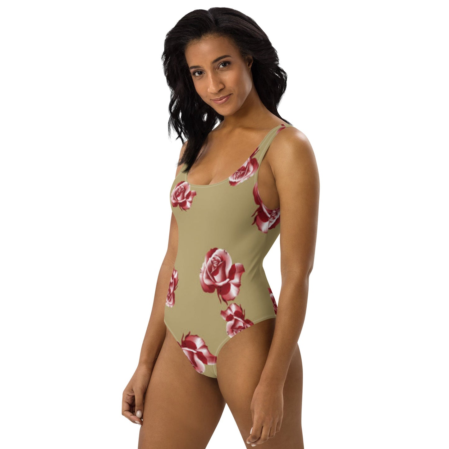 One - Piece Swimsuit, Floral Women's Swimsuit, Swimwear, Bathing Suit, Outfit Swimsuit, Beachwear, Bathing Suit - PratSN