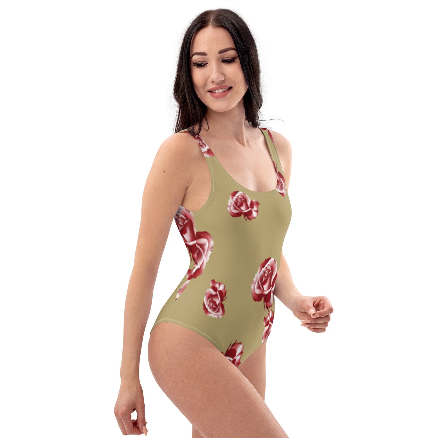 One - Piece Swimsuit, Floral Women's Swimsuit, Swimwear, Bathing Suit, Outfit Swimsuit, Beachwear, Bathing Suit - PratSN