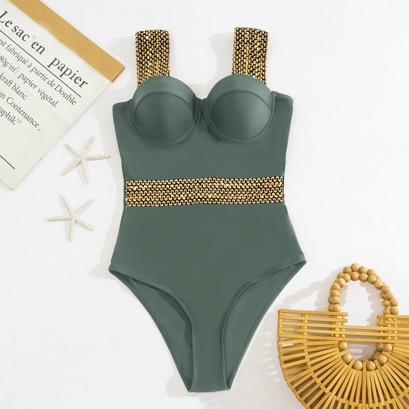 One - piece Swimsuit Sexy Bikini Women's Swimming Suit - PratSN