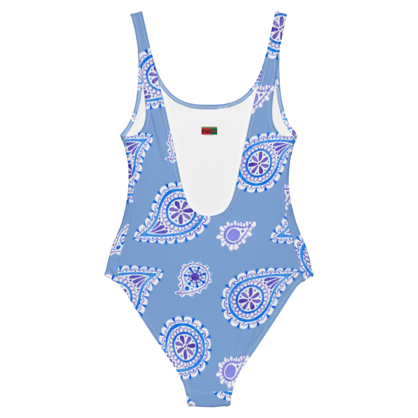 One - Piece Swimsuit, Sky Blue Swimsuit, Women's Swimwear, Bathing Suit, Outfit Swimsuit, Beachwear, Bathing Suit - PratSN