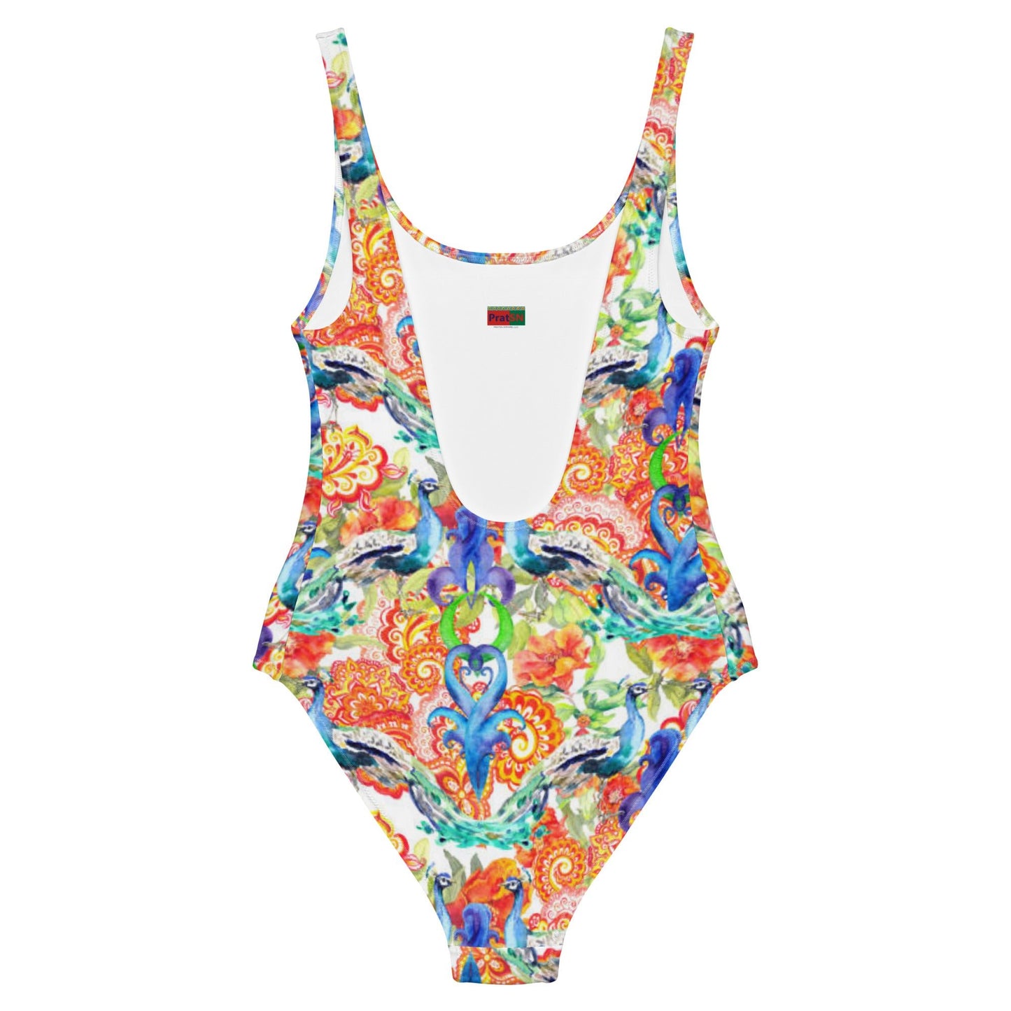 One - Piece Swimsuit, women's Bird pattern Swimsuit, Swimwear, Bathing Suit, Outfit Swimsuit, Beachwear, Bathing Suit - PratSN