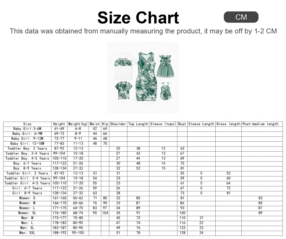 PatPat Family Matching Floral Panel Tee or Tropical Leaf Pattern Button V - Neck Ruched Dress Sets - PratSN