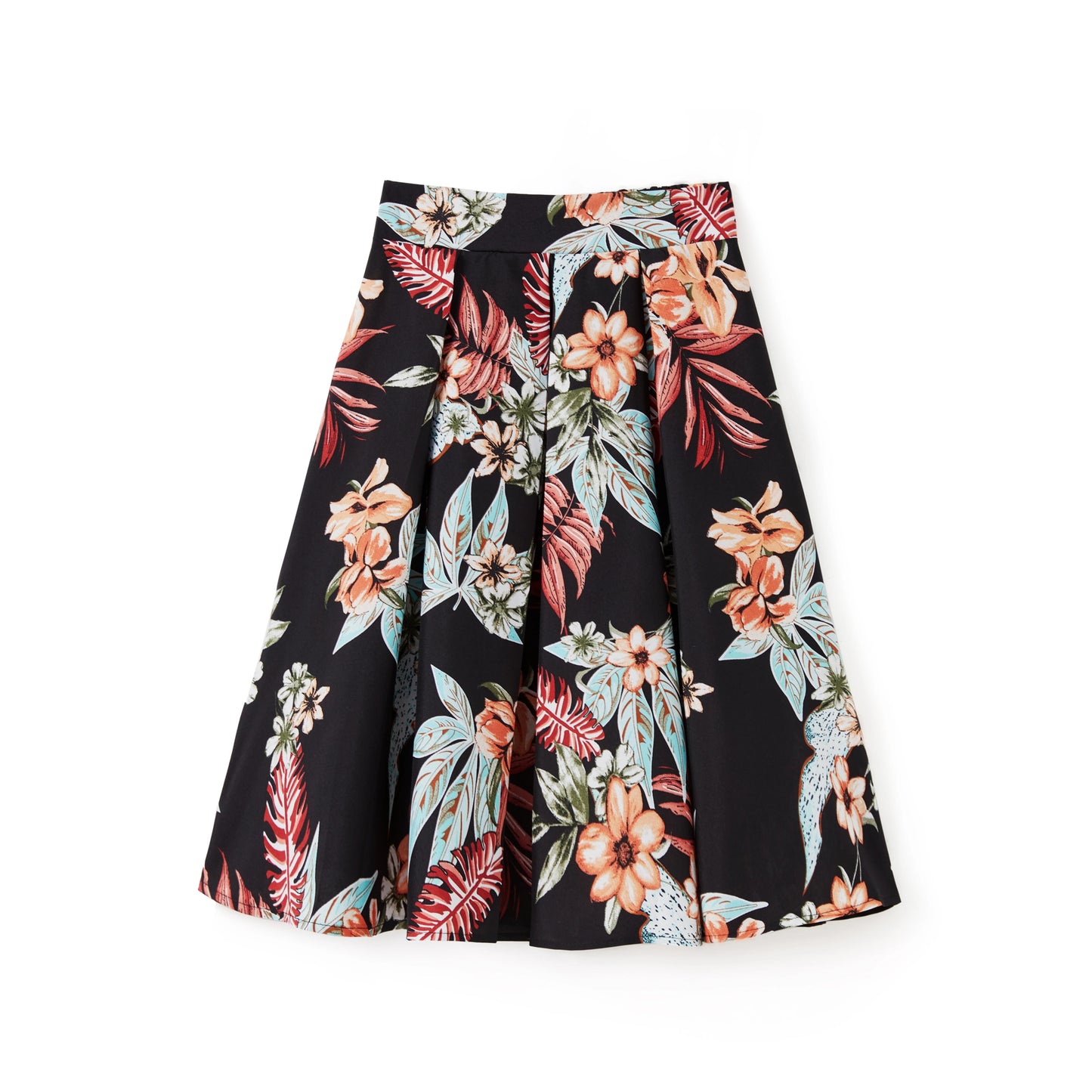 PatPat Family Matching Sets Floral Beach Shirt or Cross top A - line Skirt Co - ord Set - PratSN